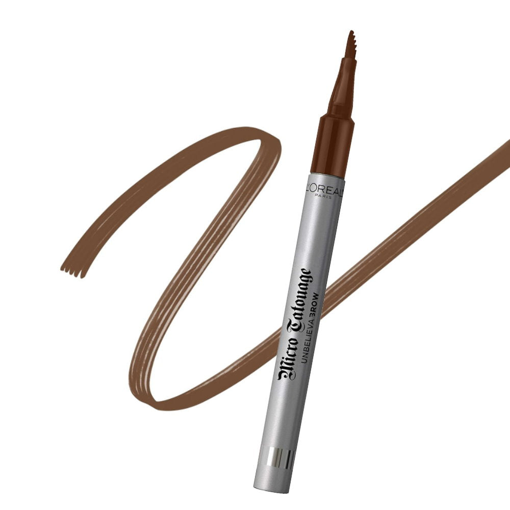 LOreal Unbelievabrow Micro Tattoo Eyebrow Definer 105 Brunette - The BEST Makeup Store Online in Australia