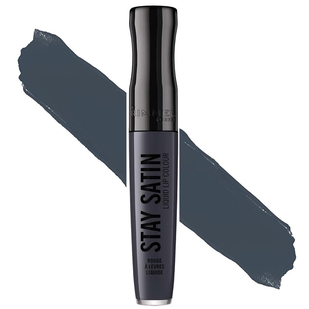 Rimmel Stay Satin Liquid Lip Colour Lipstick 860 Glam Rock - Makeup Warehouse Australia