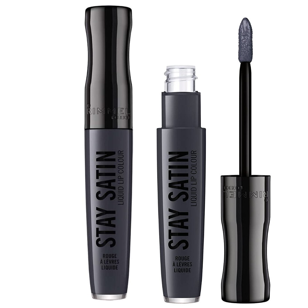 Rimmel Stay Satin Liquid Lip Colour Lipstick 860 Glam Rock - Makeup Warehouse Australia