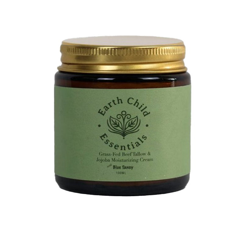 Earth Child Essentials Tallow and Jojoba with Blue Tansy Moisturising Cream 100ml