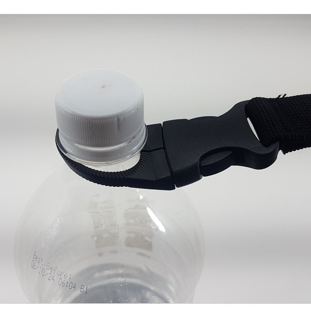 Water Bottle Holder Hook - Belt Backpack Hanger Black