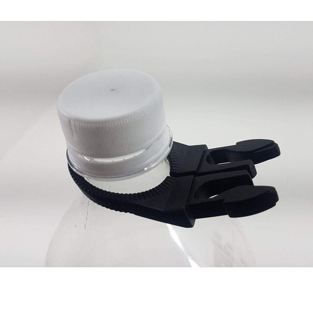 Water Bottle Holder Hook - Belt Backpack Hanger Black