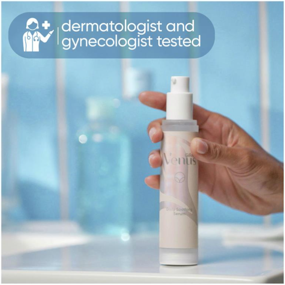 6x Gillette Venus for Pubic Hair & Skin Daily Soothing Serum 50ml