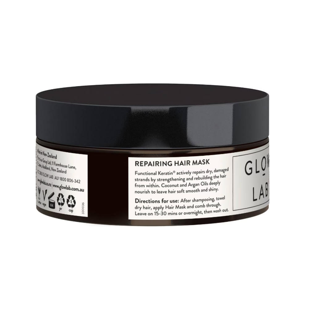3x Glow Lab Smoothing Hair Mask 200ml
