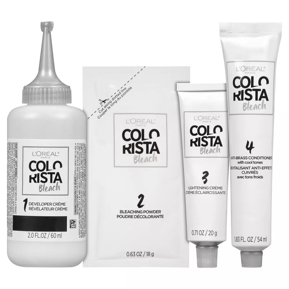 3x L'Oreal Paris Colorista Blonde Bleach Permanent Hair Colour