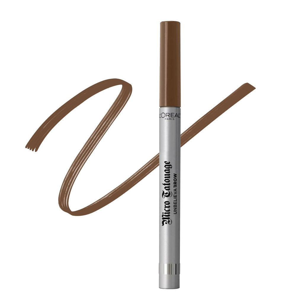2pk LOreal Unbelieva brow Micro Tattoo Eyebrow Definer 105 Brunette - Makeup Australia Online
