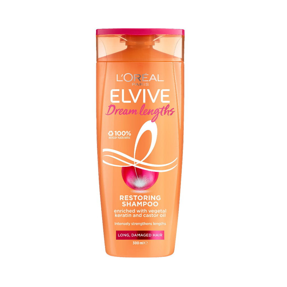 12x L'Oreal Paris Elvive Dream Long Shampoo 300ml