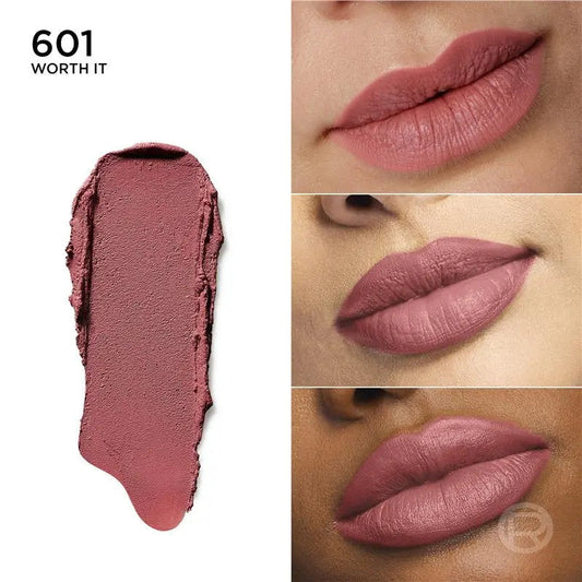 3x L'Oreal Paris Color Riche Blurred Matte in Balm Lipstick - 601 Worth It