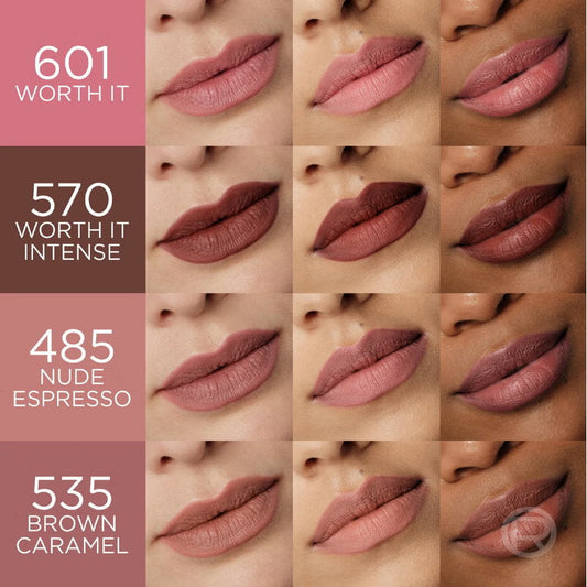 3x L'Oreal Paris Color Riche Le Lip Crayon Lip Liner 570 Worth It Intense
