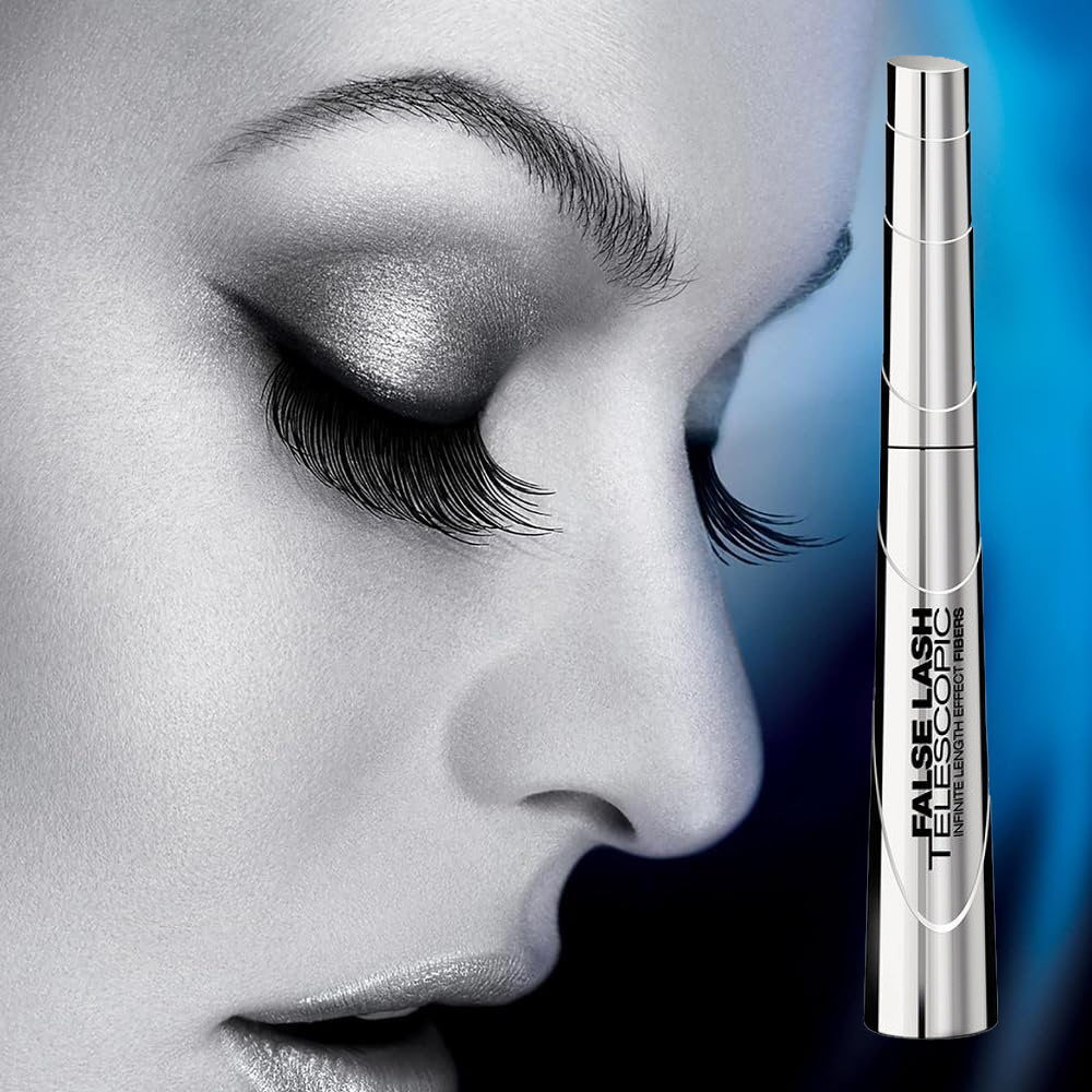 LOreal Paris Telescopic Lengthening Mascara 9ml Magnetic Black