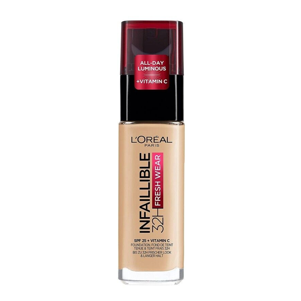 L'Oreal Paris Infaillible 32HR Freshwear Foundation SPF25 245 Golden Honey 30ml
