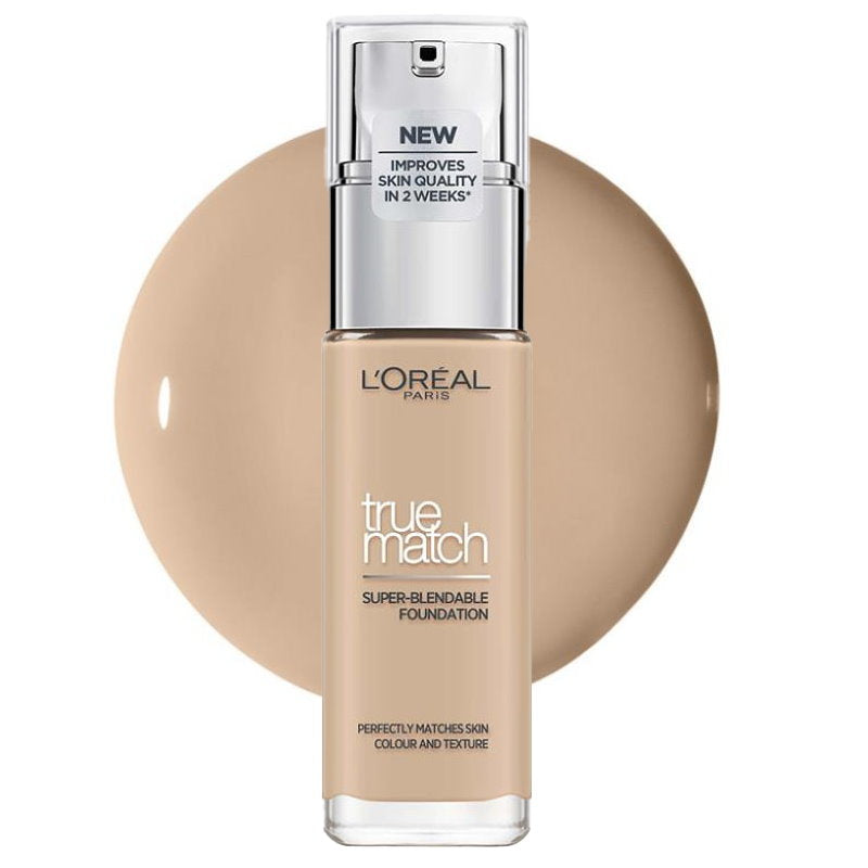 10x L'Oreal Paris True Match Super Blendable Liquid Foundation 30ml 2C Rose Vanilla