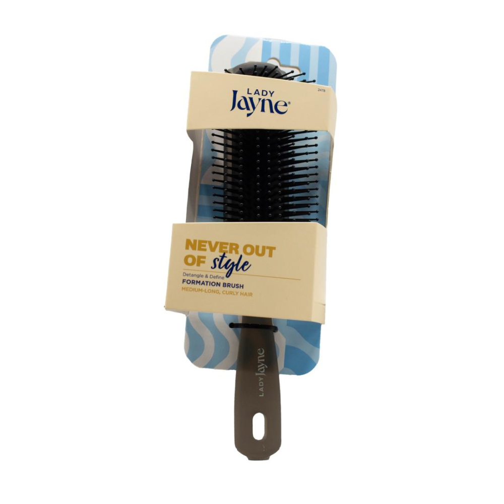 6x Lady Jayne Never Out Of Style Detangle and Define Formation Brush