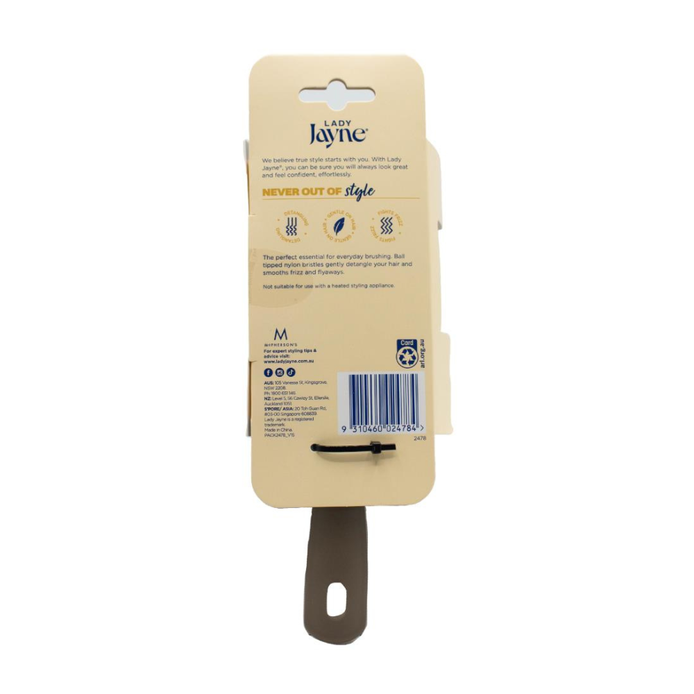 Lady Jayne Never Out Of Style Detangle and Define Formation Brush