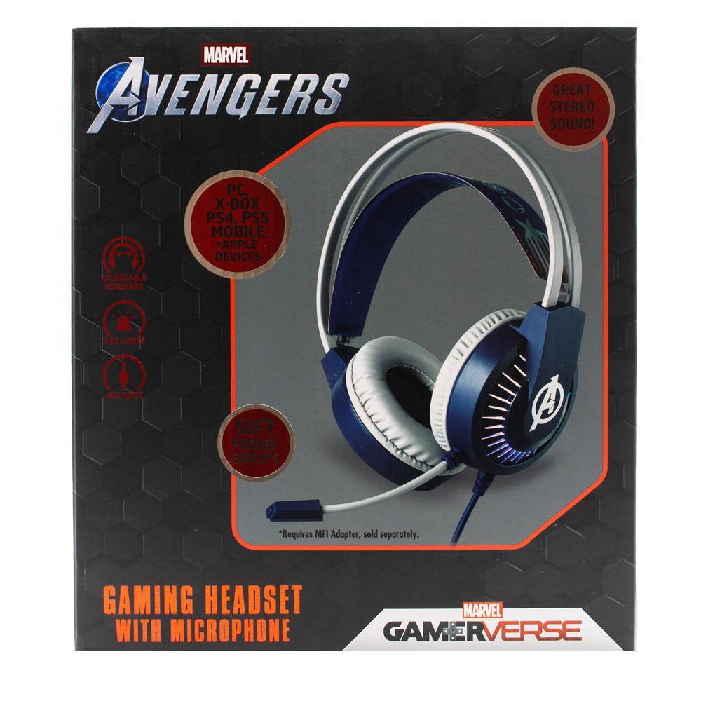 Marvel Avengers Gaming Headset with Microphone