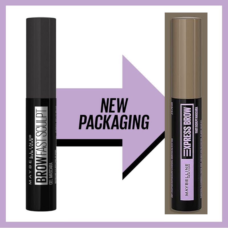 3x Maybelline Brow Fast Sculpt Eyebrow Mascara 01 Blonde