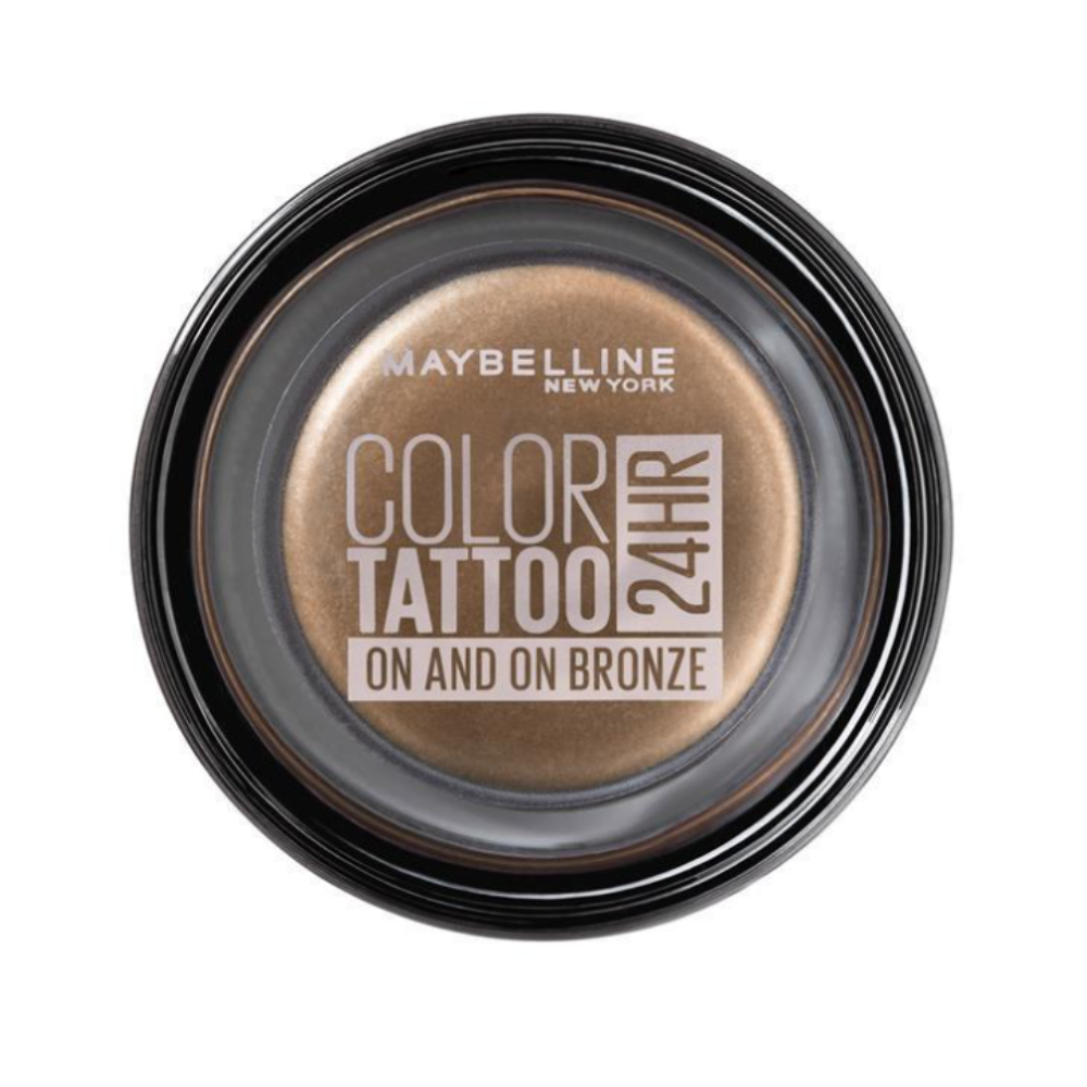 6x Maybelline Color Tattoo 24HR Eyeshadow 35 On and On Bronze