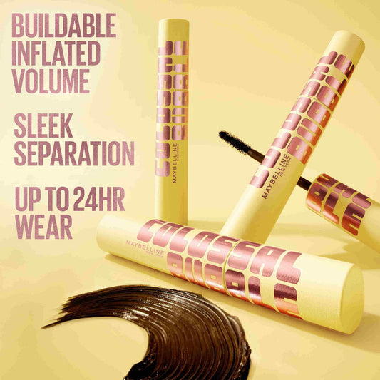 Maybelline Colossal Bubble Washable Mascara 10ml Black