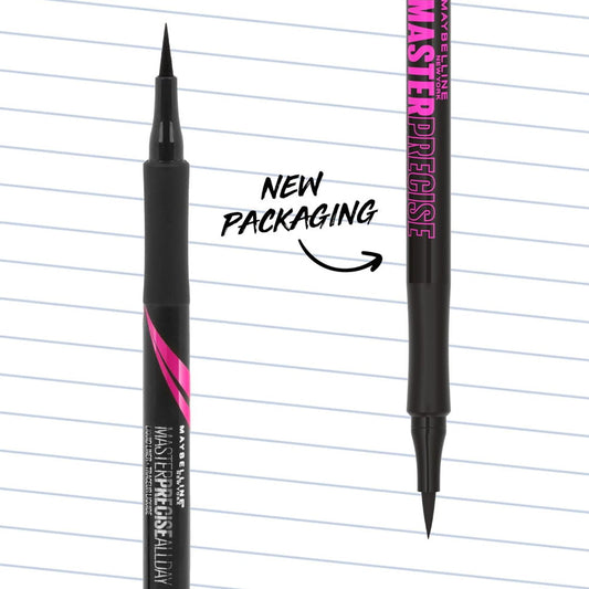 3x Maybelline Hyper Precise All Day Liquid Eye liner 700 Black