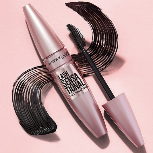 6x Maybelline Lash Sensational Washable Mascara 9.5ml 254 Intense Black