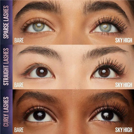 3x Maybelline Lash Sensational Sky High Mascara Plum Twilight