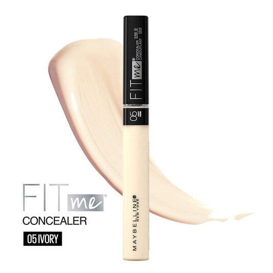 6x Maybelline Fit Me Natural Coverage Concealer - 05 Ivory
