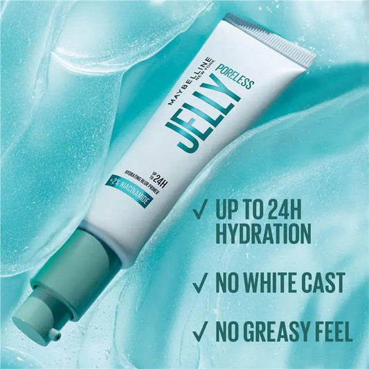 3x Maybelline Poreless Jelly Hydrating Blur Primer 30ml