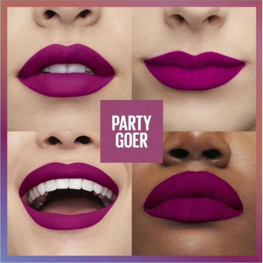 Maybelline SuperStay Matte Ink Liquid Lipstick 410 Party Goer