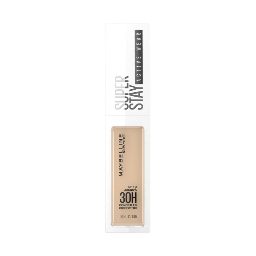 2x Maybelline Superstay Activewear 30 Hour Concealer 10ml 25 Medium