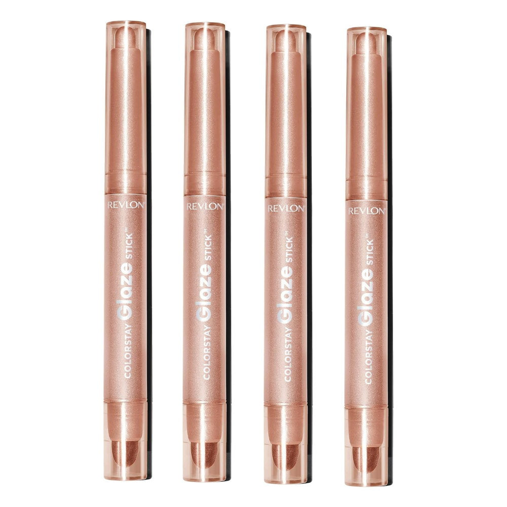 4x Revlon Colorstay Glaze Stick Silky Shimmer Eyeshadow 1.04g 871 Luster