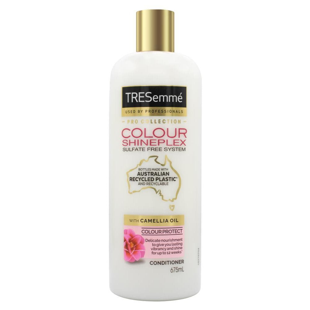 3x Tresemme Colour Shineplex Colour Protect with Camelia Oil Conditioner 675ml