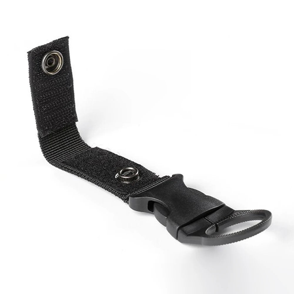 Water Bottle Holder Hook - Belt Backpack Hanger Black