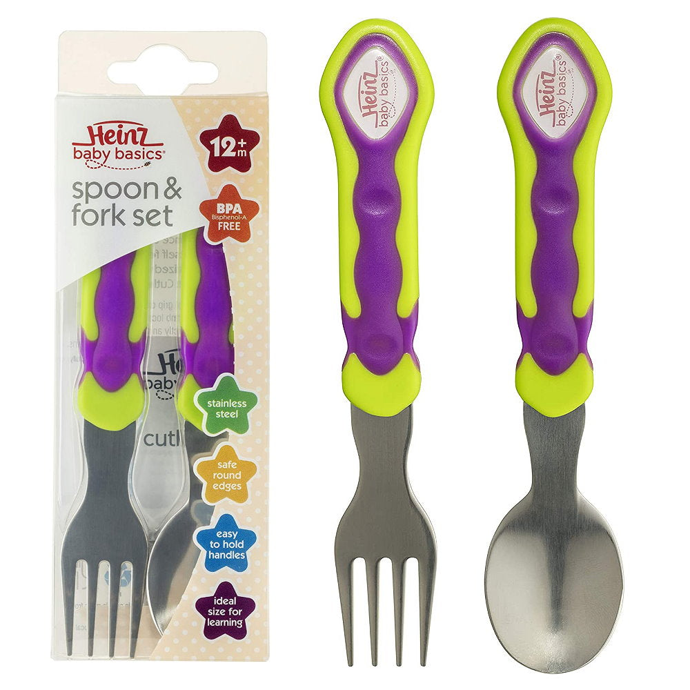 Heinz Baby Basics Spoon and Fork Set 12m+ Makeup Warehouse AustraliaBuy 3pk Heinz Baby Basics Spoon and Fork Set 12m+ Makeup Warehouse Australia