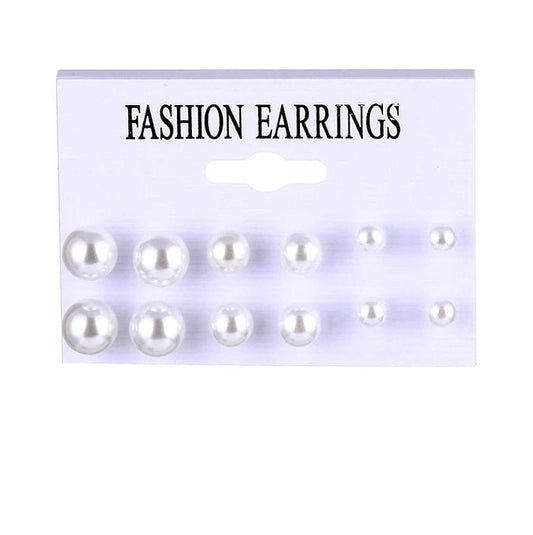 Rosy Lane Assorted Beautiful Pearl Earrings