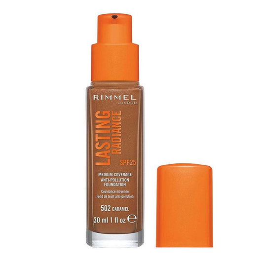 Rimmel Lasting Radiance Foundation - 502 Caramel