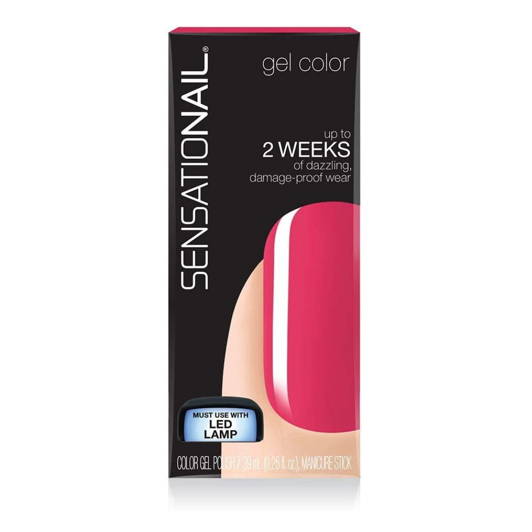 Sensationail Colour Gel Nail Polish - 71591 Pink Daisy