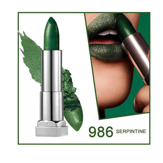 Makeup Warehouse Store Online in Australia - Maybelline Colour Sensational Metallic Lipstick 986 Serpentine 986 Serpentine