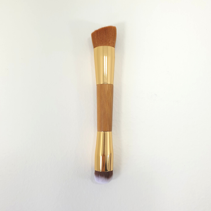 Angled Foundation Brush and Contour Blend Brush - Makeup Cosmetic Tools