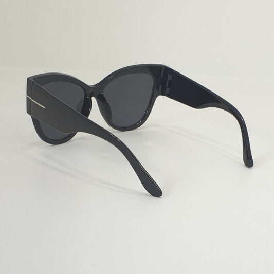 Rosy Lane Cat Eye Womens Sunglasses - Black