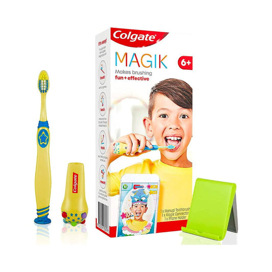 3 x Colgate Magik Smart Toothbrush For Kids 6+ Years