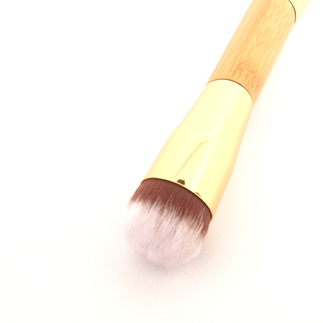 Angled Foundation Brush and Contour Blend Brush - Makeup Cosmetic Tools