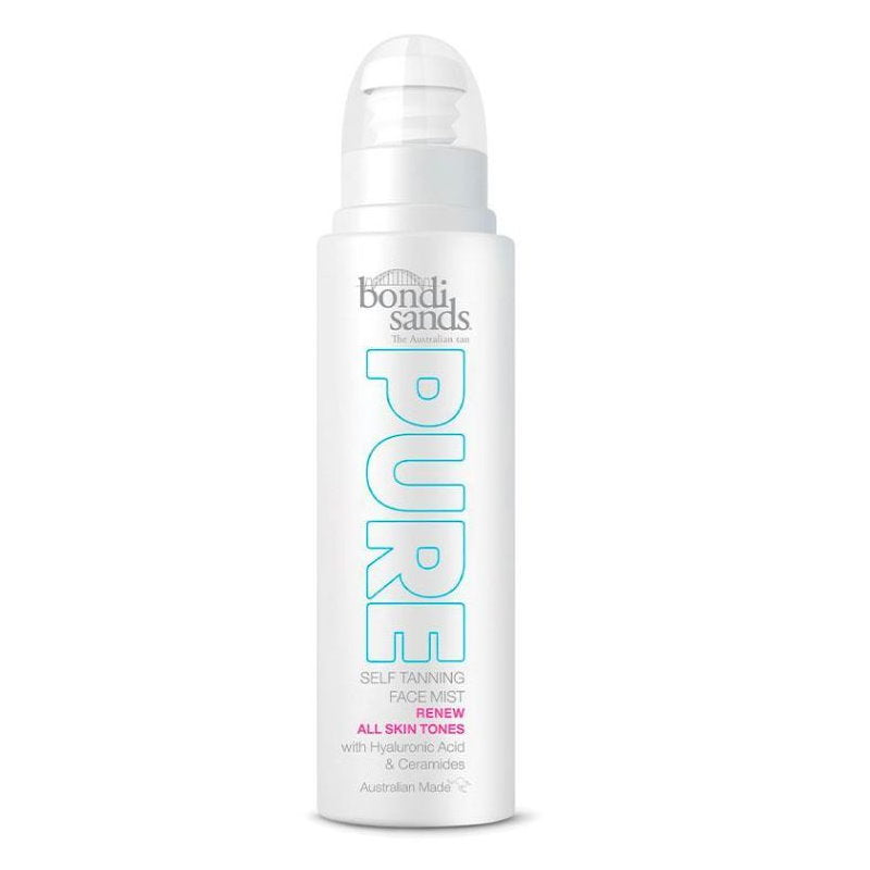 3x Bondi Sands Pure Self Tanning Face Mist Renew 70mL