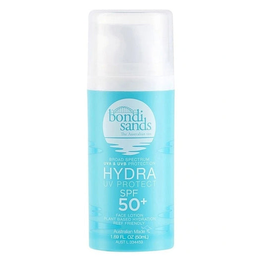 BONDI SANDS Hydra UV Protect SPF 50+ Face Lotion 50mL - Makeup Warehouse Australia 