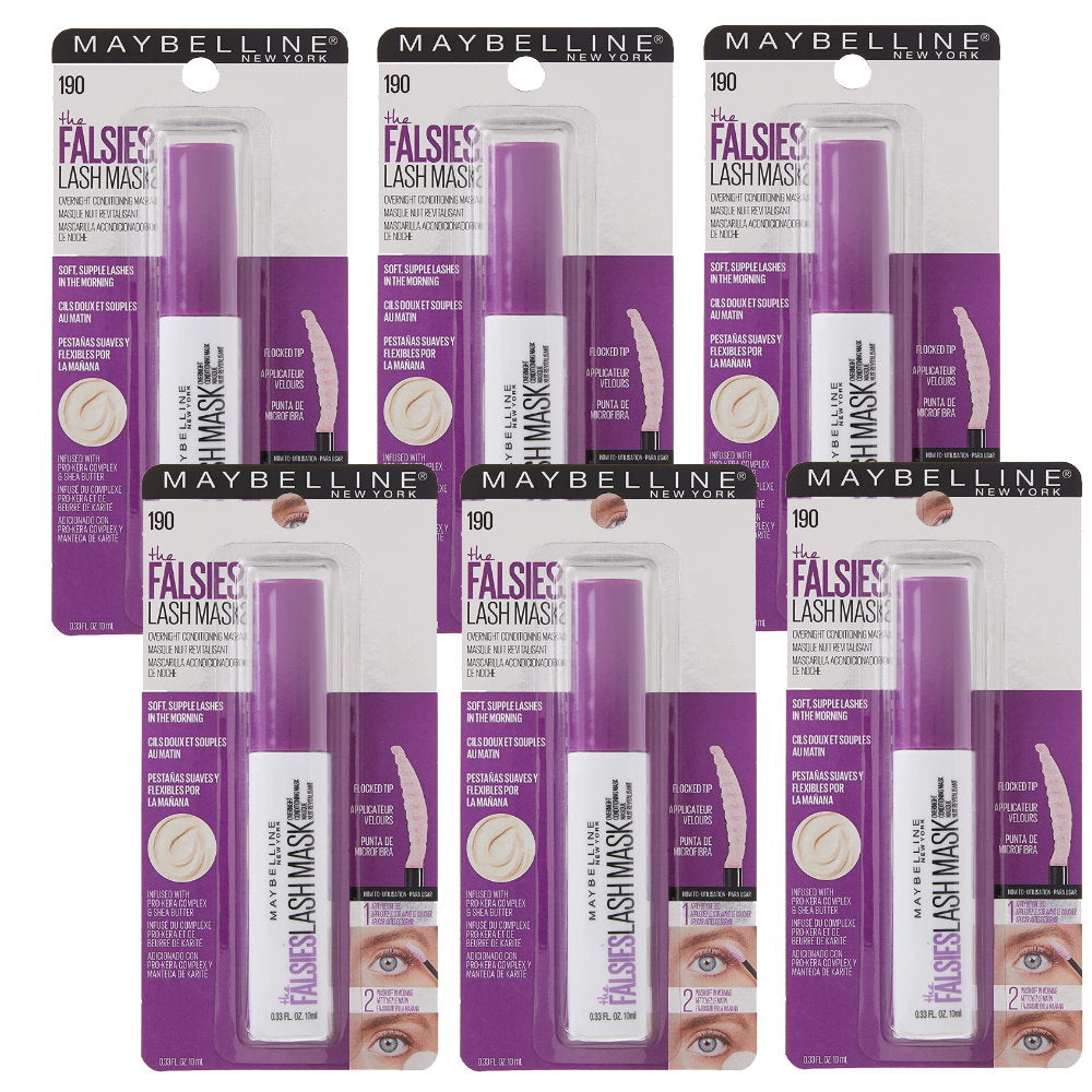 Buy 6x Maybelline the Falsies Lash Mask Overnight Conditioning Mask 190 - Makeup Warehouse Australia 