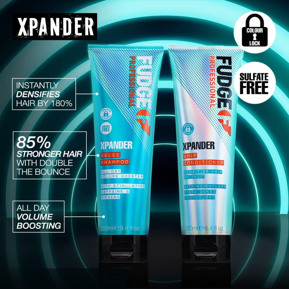 6 x Fudge Xpander Shampoo All Day Volume Booster 250 ml