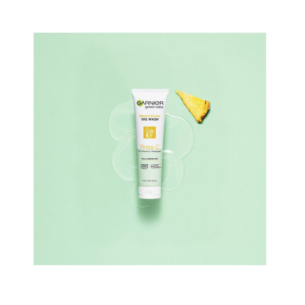 Garnier Green Labs Pinea-C Brightening Gel Wash Cleanser 130mL