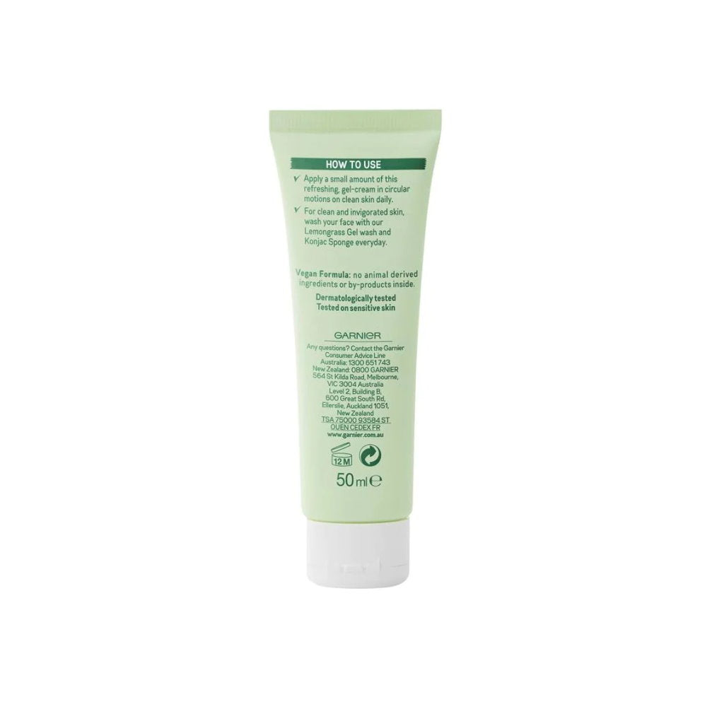 Garnier Organics Fresh Lemongrass Balancing Moisturiser 50ml