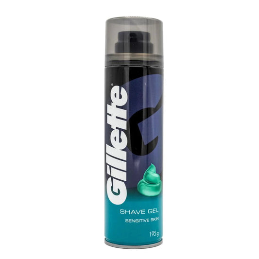 6 x Gillette Shave Gel Sensitive Skin 195g