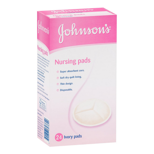 16 x Johnsons Nursing Pads 24 contour pads