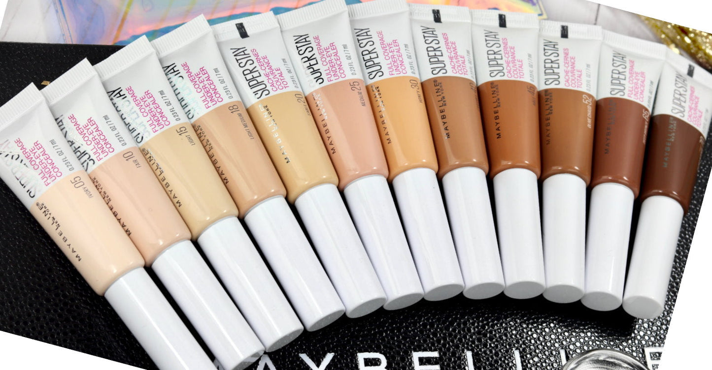 3 x Maybelline Superstay Full Coverage Under Eye Liquid Concealer - Caramel 40